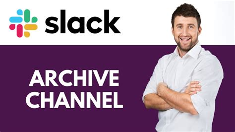 slack how to archive a channel